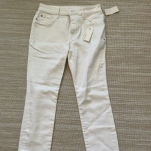Warp + Weft white skinny jean size 6/28